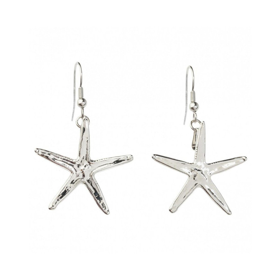 Серьги Ester Bijoux Морская Звезда C454-S BW