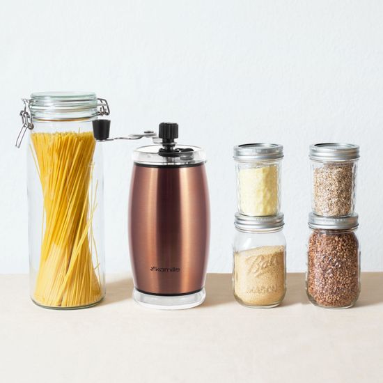 Кофемолка ручная Kamille КМ-7029С