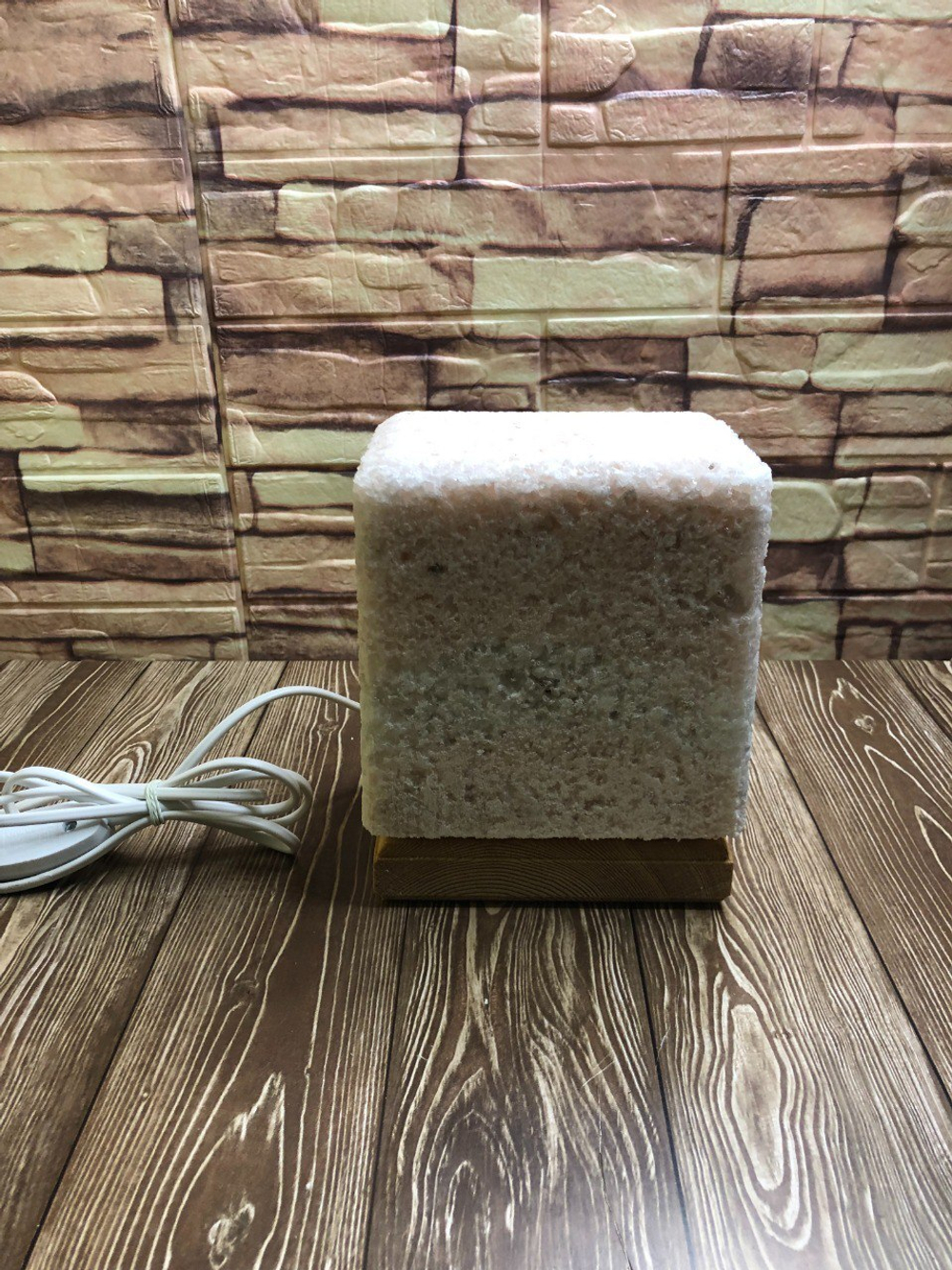 Соляная лампа из смеси Каменной и Крымской розовой соли