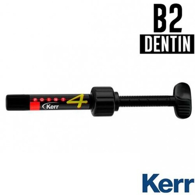 Point 4 Dentin B2, шприц (4гр), микрогибридный композит