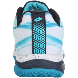 Женские Кроссовки теннисные Lotto Mirage 300 Clay W - blue bay/all white/navy blue
