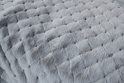 Плед 220х240 Sofi De MarkO Бернард светло-серый