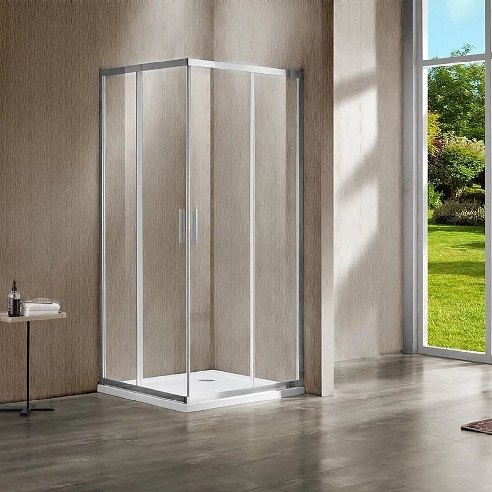 Душевой уголок Vincea Garda VSS-1G900CL 90x90 стекло прозрачное/профиль хром