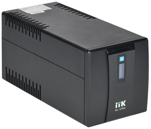 ITK ELECTRA ET ИБП однофазный линейно-интерактивный 1,5кВА/900Вт 4хSchuko LCD дисплей АКБ 2х9AH USB