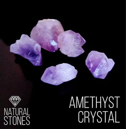 Натуральный кристалл аметиста Amethyst crystal, 10-35 мм, 100гр