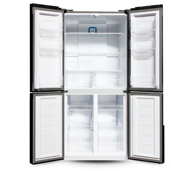 Холодильник Ginzzu NFK-500 Black glass