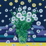 "Сумерки весны"-СU047  подушка