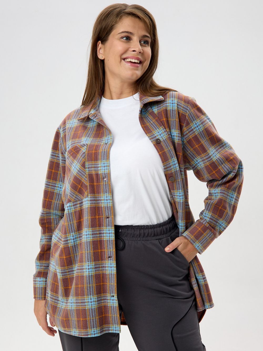 Рубашка Мускат-1 Виотекс КОРИЧНЕВЫЙ