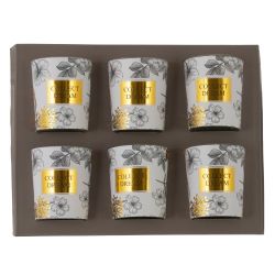 GAEM Набор из 6-ти свечей ароматических, L19 W15 H5 см