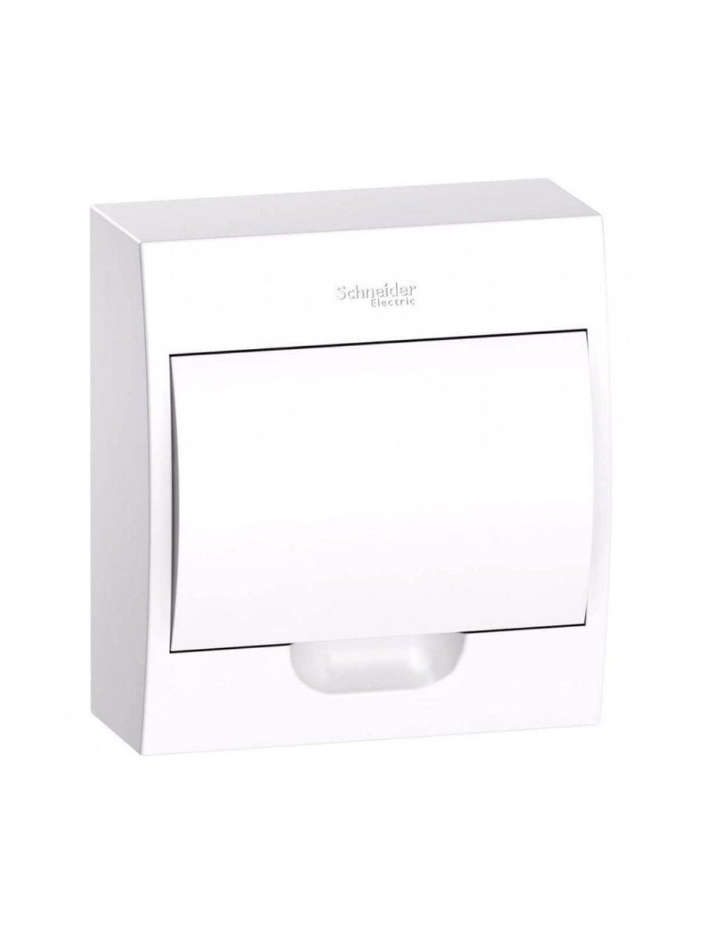 Бокс навесной ОП City9 Box 1 ряд 8мод IP40 IK07 63А 2 клеммы с бел. дверцей SE EZ9E108P2SRU