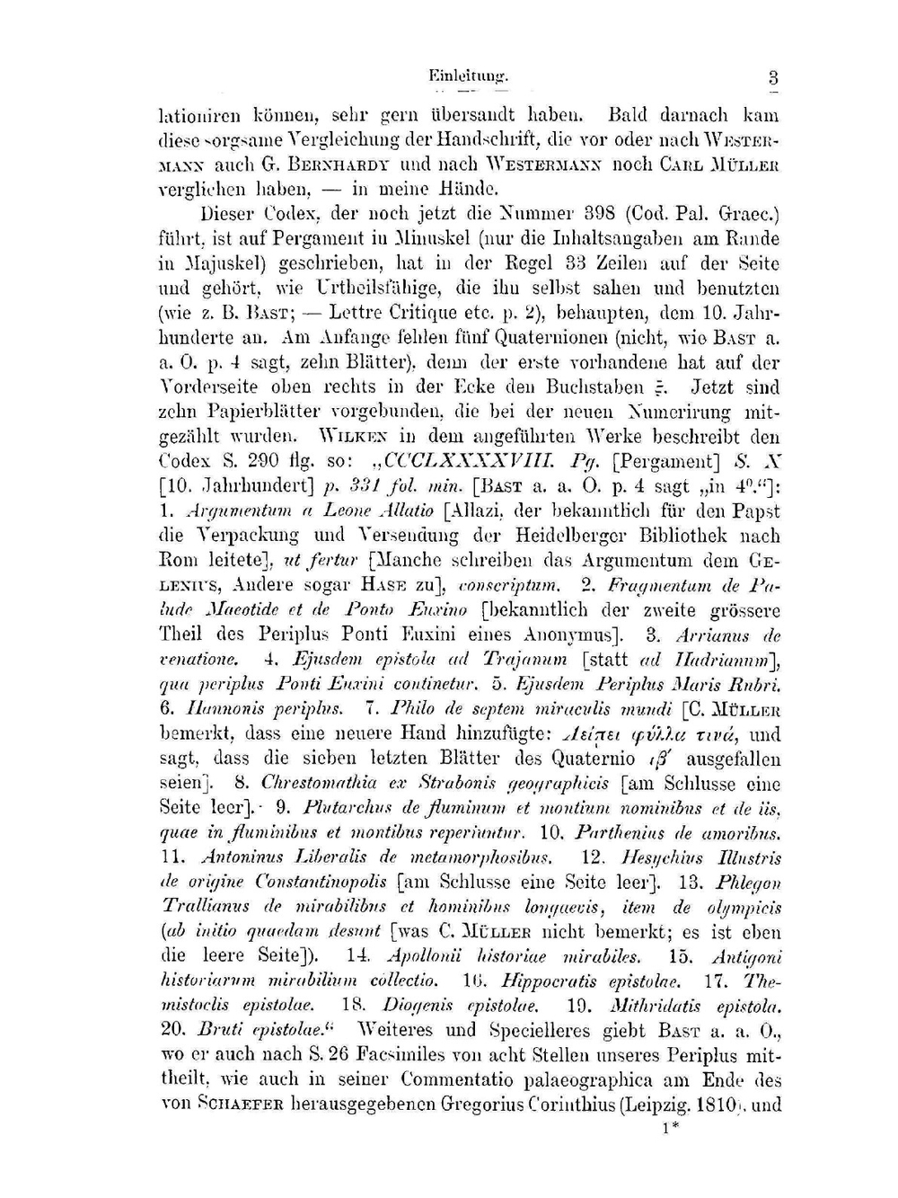 Der Periplus des erythräischen Meeres | Th.D. Heinrich; B. Fabricius