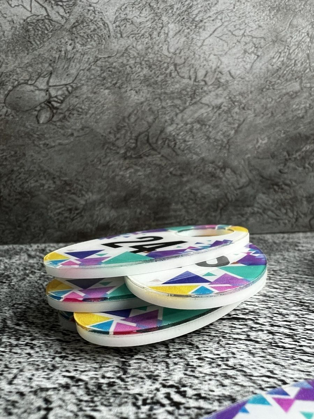 Лазер-фото.ру/ Номерки для гардероба 4х7см (под заказ)