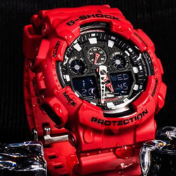 Часы G-SHOCK 3D GA-100B-4ADR, GA-100B-4ADR