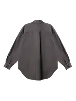 Рубашка Sashina Oversize серая