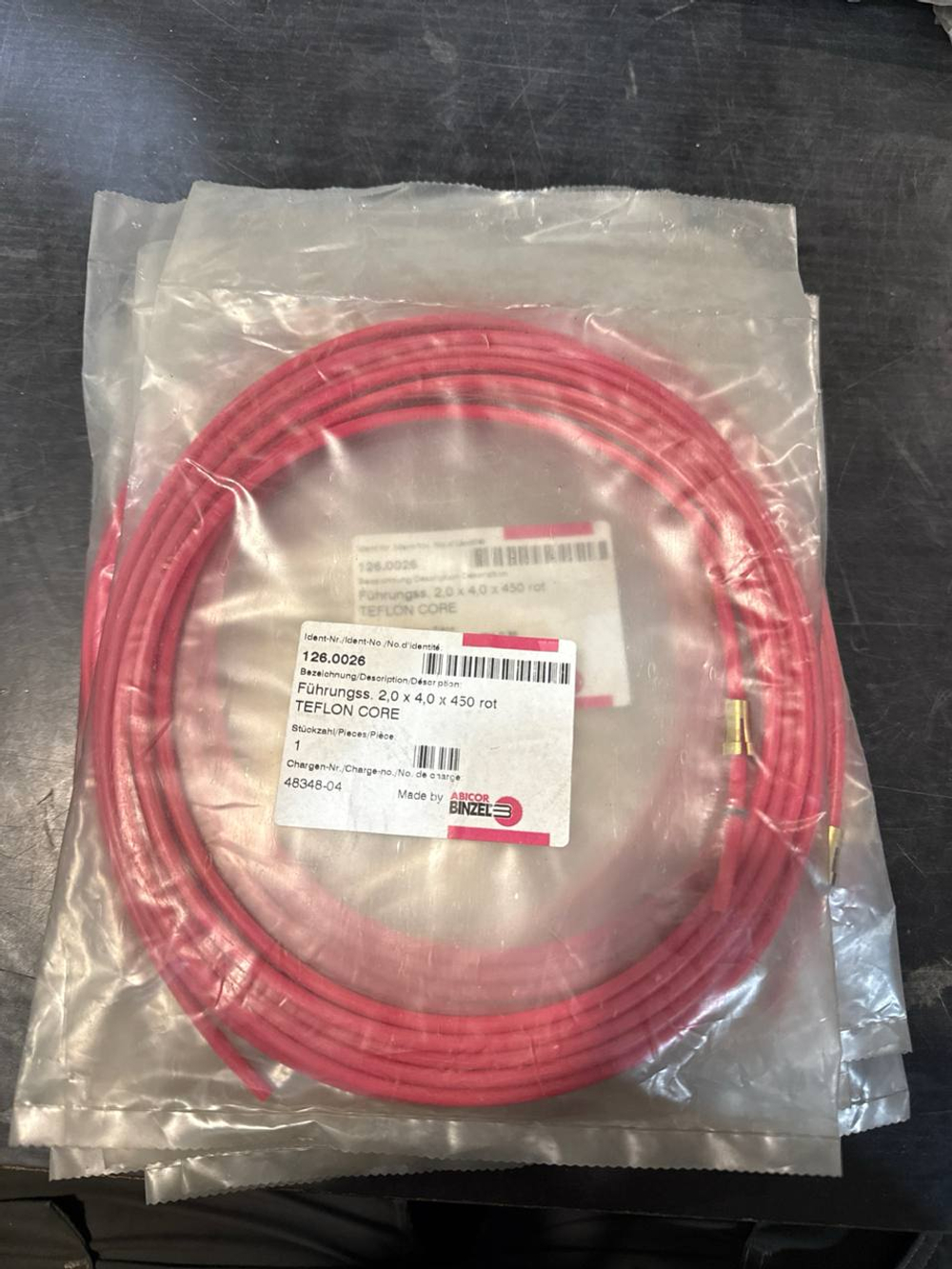 Тефлоновый канал 2,0х4,0х440mm., Abicor Binzel (Германия)