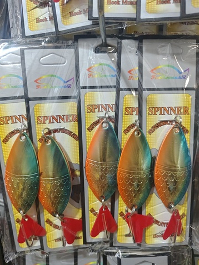 блесна двойная komandor 18Г 5штук