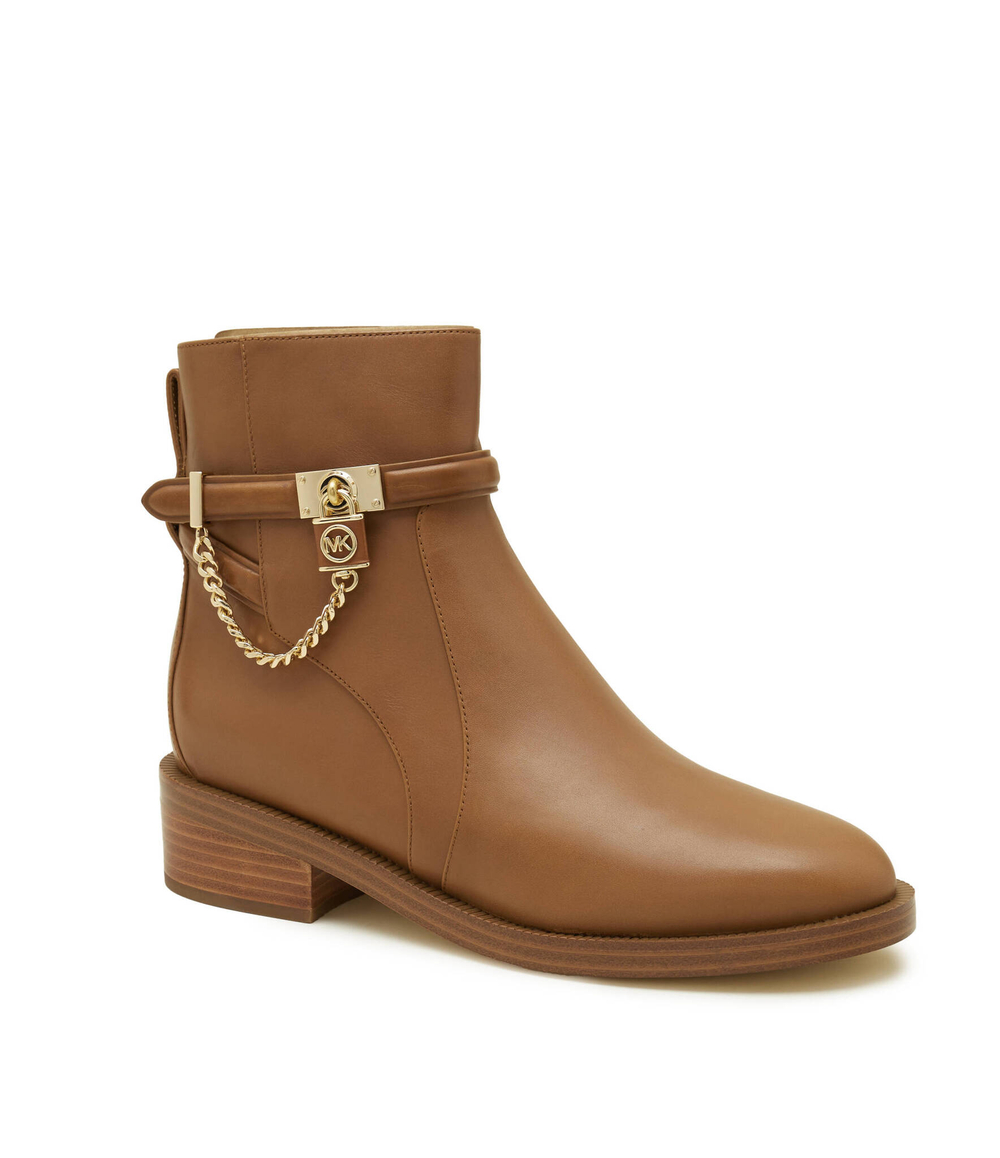 Кожаные ботильоны Michael Kors - коричневый(40F3HAME5L)