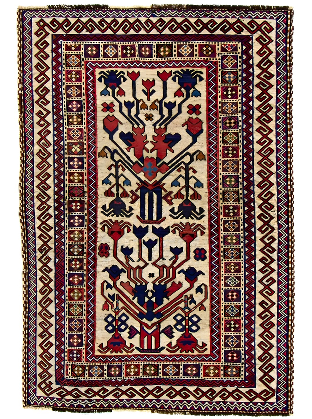 Afghan Kiilim Vintage 125 x 185 см