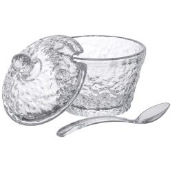 САХАРНИЦА "N'ICE" С ПЛАСТИК.ЛОЖКОЙ 250 МЛ 10*11,2 СМ