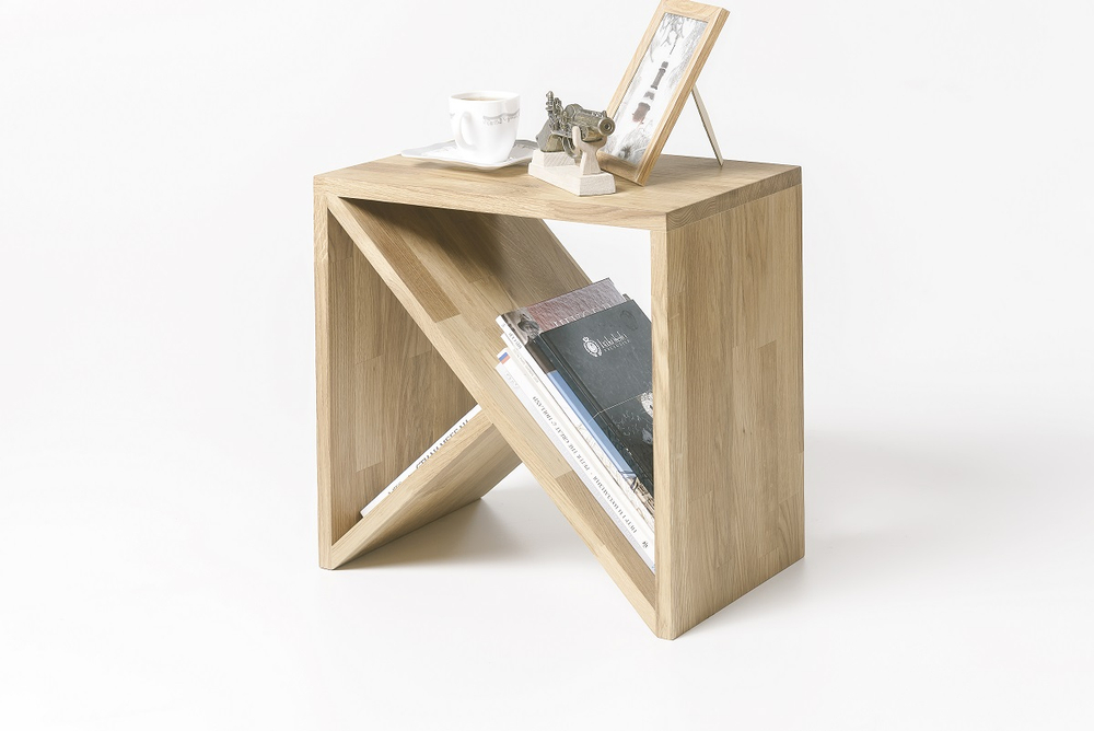 Тумба прикроватная из массива дуба Ланс-3