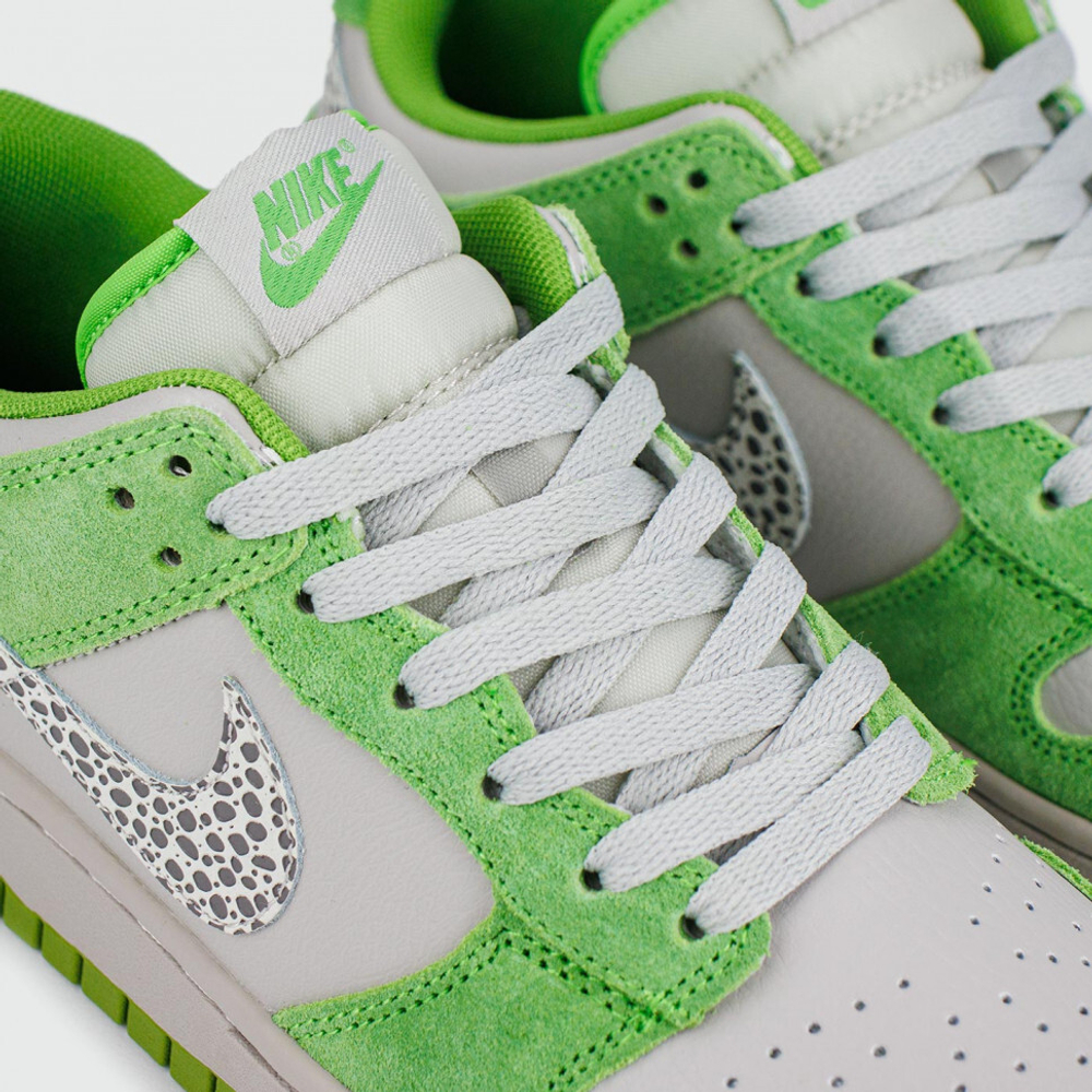 кроссовки Nike Dunk Low Green White Wmns