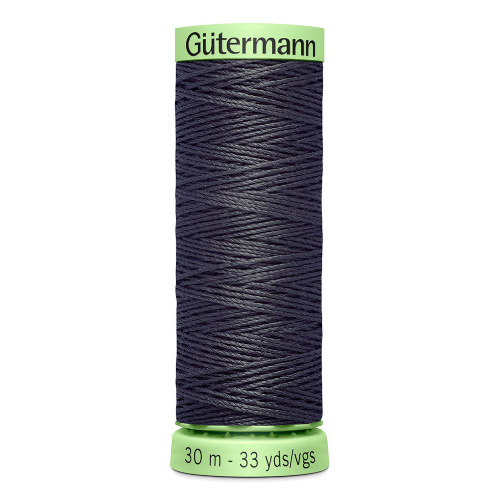 Нить Top Stitch 30/30 м для декоративной отстрочки, Gutermann, 036 серый