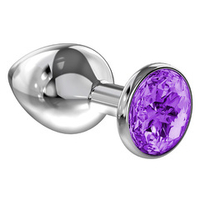 Анальная пробка 7см Lola Games Diamond Purple Sparkle Small 4009-05Lola