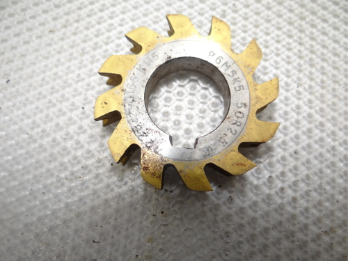 Фреза фасонная полукруглая вогнутая 50 R2,5 2262-0166 Р6М5К5 с напылением КиБ