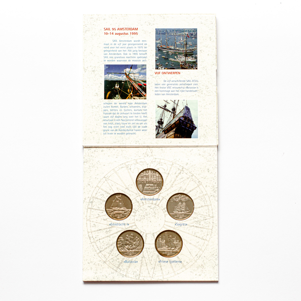 Netherlands 1995 BU Set – "Sailing Ships"