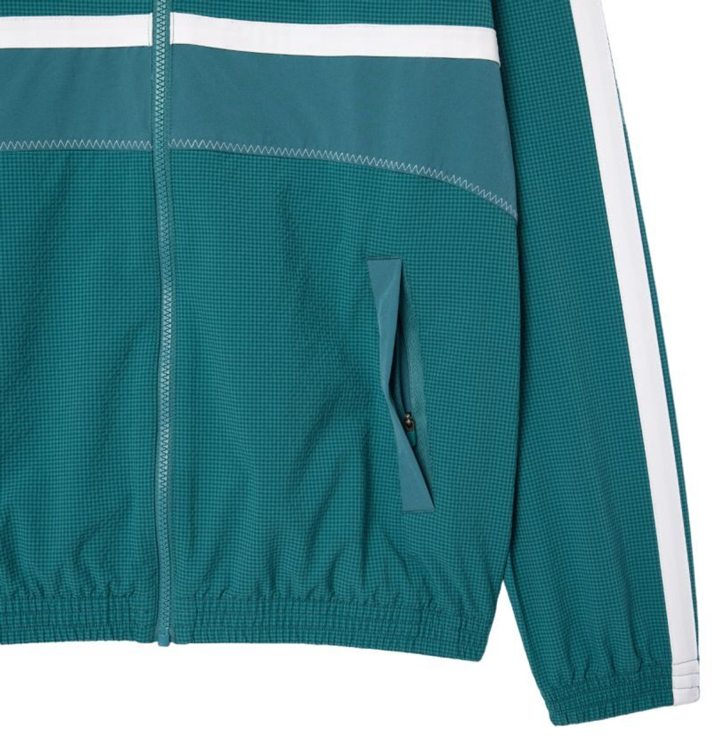 Мужской теннисный костюм Lacoste Sport x Novak Djokovic Sportsuit - Бирюзовый