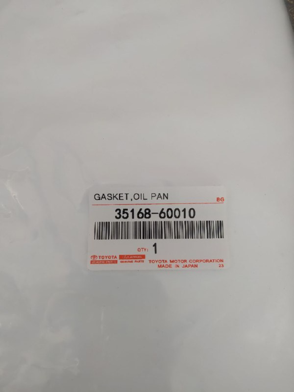 Прокладка картера масляного АКПП 3516860010 для Toyota Land Cruiser, Hilux, Lexus