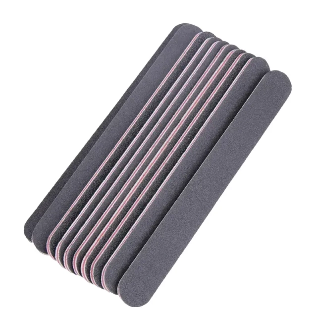 Пилка маникюрная, чёрная