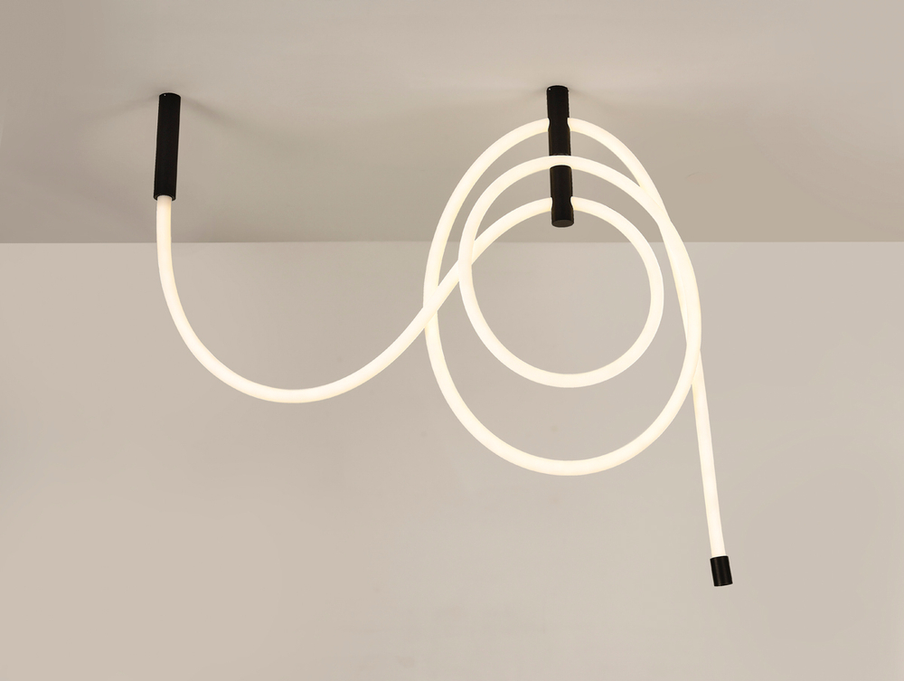 Светильник для LIGHT WAVE,  TUBA,  80Вт,  D25xL5000 мм,  4227Лм,  DC 48В,  Ra90,  360°,  4000К,  IP20,  матовый белый