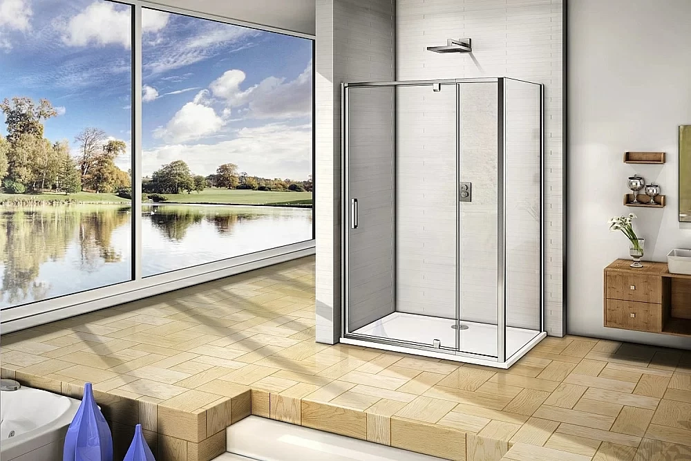 Душевой уголок Good door ORION WTW-PD+SP 140x80 прозрачный