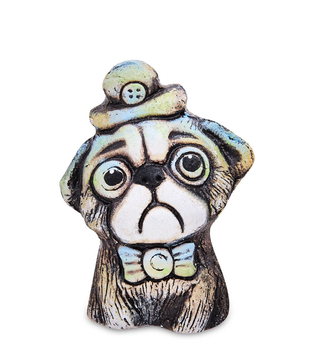 КоКо Шамель KK-192 Фигурка «Мопс-Макс» шамот