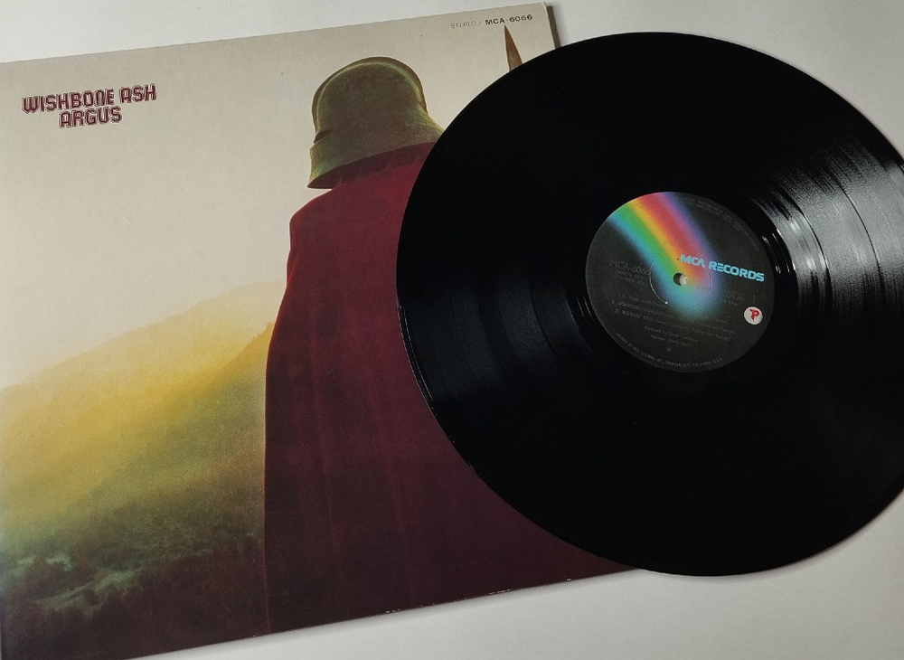 Винтажная виниловая пластинка LP Wishbone Ash Argus (Japan 1976) (No Obi) Leaf And Stream