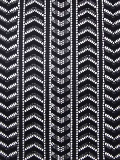 274 Кружево эластичное 19 см, Италия, черный 170