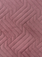 Наволочка декоративная, чехол на подушку на молнии, 2 шт, бархат, 50х70 см