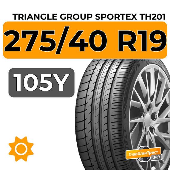 Triangle Group SporteX TH201 275/40 R19 105Y XL