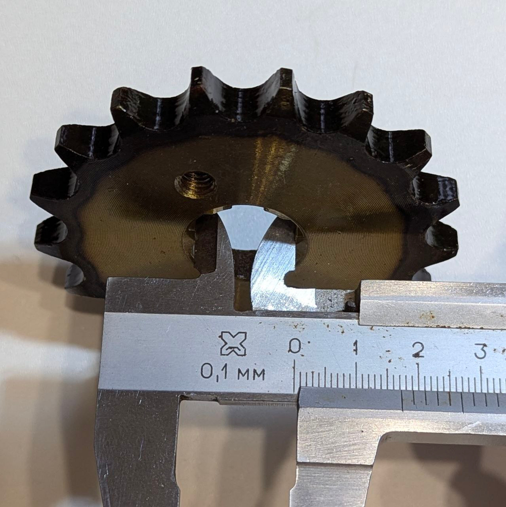 - Звезда ведущая для мопеда, питбайка 428-17 20мм