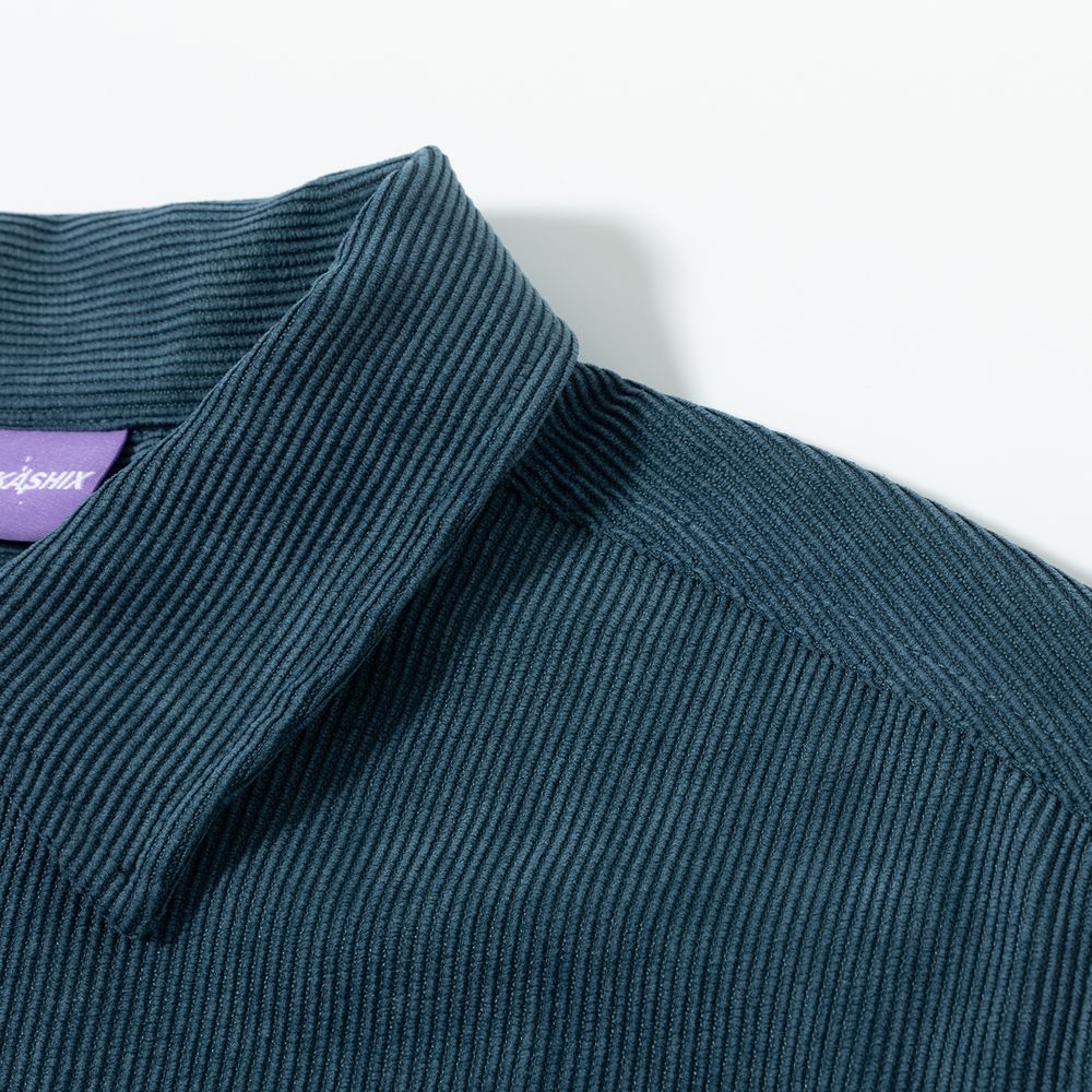 Рубашка YMKASHIX Velvet Бирюзовая