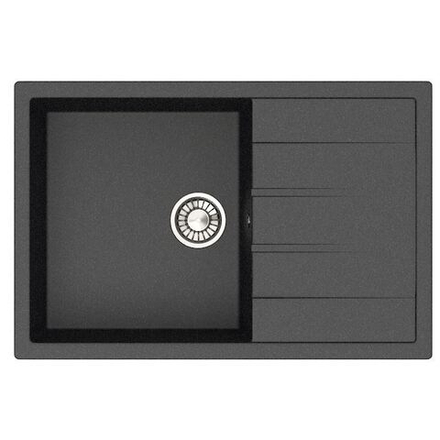 Кухонная мойка GLANZ J161-G32 750x505мм Антрацит
