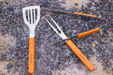 Набор для гриля СКАУТ СК 0722 (лопатка, вилка, щипцы)