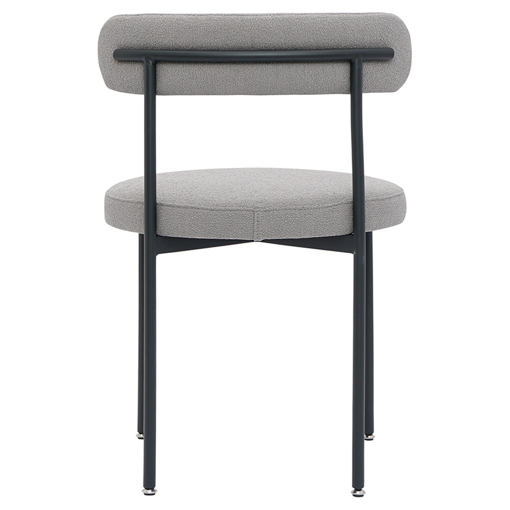 Стул loter, букле, темно-серый