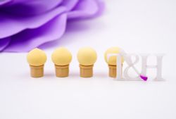 Сменная насадка-спонж для аэропуфинга с узким гнездом, 4 шт