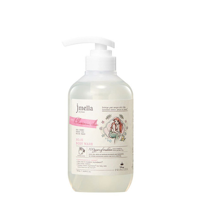 Jmella Парфюмированный гель для душа Клюква белый мускус, BLOSSOM CHU BODY WASH, 500мл
