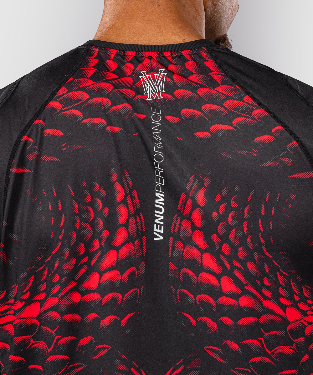Футболка спортивная Venum Matupa Black/Red/Silver
