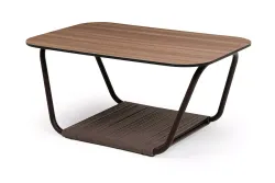 "Гранада" журнальный стол 90х60см из HPL, цвет "дуб"