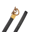 Двухсторонний кожаный ремень LOVE BERRY Pinko - голубой(100143 A1K3)