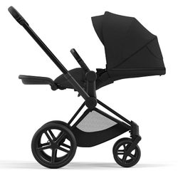 Коляска 3 в 1 Cybex Priam IV Matt Black complete и автокресло Cloud T i-Size Sepia Black Plus Sepia Black